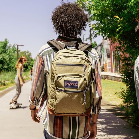 JanSport Backpack with 15-inch Laptop Sleeve - Large Computer Bag Rucksack with 2 Compartments, Ergonomic Straps - Bag for Men, Women - Batik Wash in Saudi Arabia