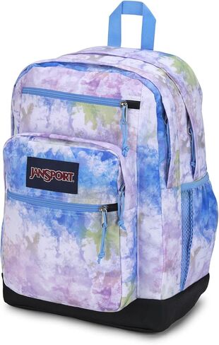JanSport Backpack with 15-inch Laptop Sleeve - Large Computer Bag Rucksack with 2 Compartments, Ergonomic Straps - Bag for Men, Women - Batik Wash in Saudi Arabia