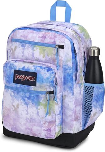 JanSport Backpack with 15-inch Laptop Sleeve - Large Computer Bag Rucksack with 2 Compartments, Ergonomic Straps - Bag for Men, Women - Batik Wash in Saudi Arabia