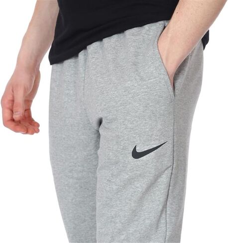Nike Men's Dri Fit Cotton Blend Standard Fit Tapered Leg Athletic Training Joggers Pants (as1, Alpha, x_l, Regular, Regular, Dark Grey Heather, X-Large) in Saudi Arabia