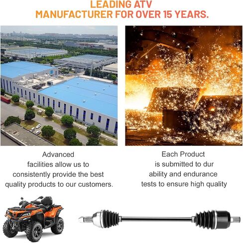محور السيرة الذاتية الخلفي لهوندا تالون 1000R SXS10S2R 2019 2020 2021 | 1 نصف عمود يسار/يمين | مدهون | 4340 كرومولي ستيل in Saudi Arabia