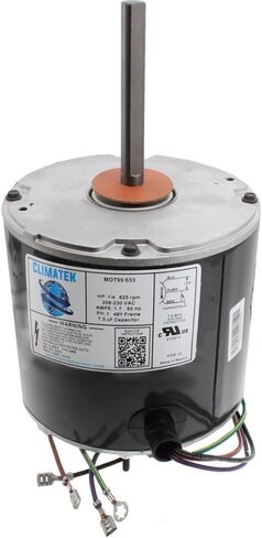 ClimaTek Upgraded 1/4 HP Condenser Fan Motor Directly Replaces Trane American Standard #s MOT08914 MOT10479 MOT04752 in Saudi Arabia