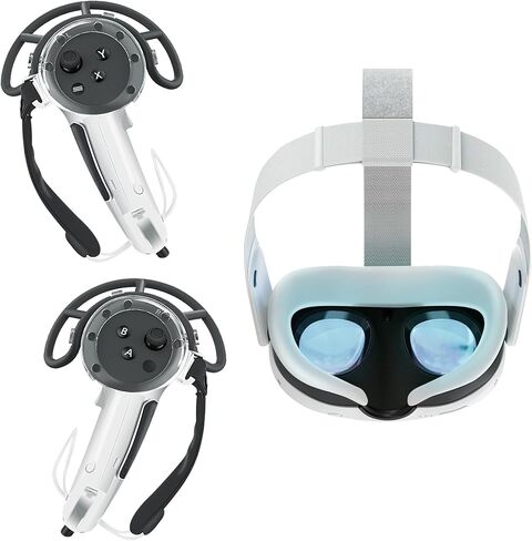 غطاء سيليكون من Ermorgen متوافق مع ملحقات Quest 3 in Kuwait