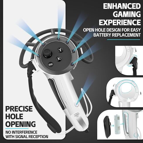 غطاء سيليكون من Ermorgen متوافق مع ملحقات Quest 3 in Kuwait