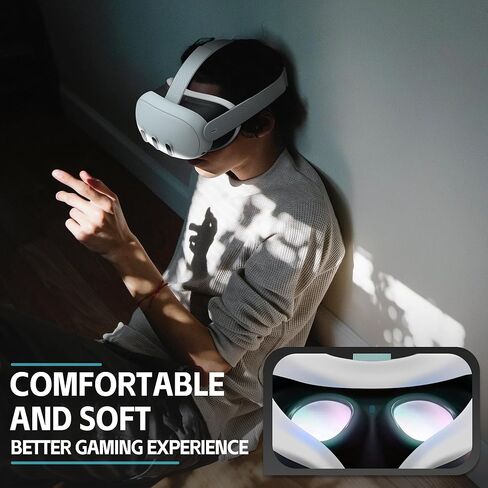 غطاء سيليكون من Ermorgen متوافق مع ملحقات Quest 3 in Kuwait