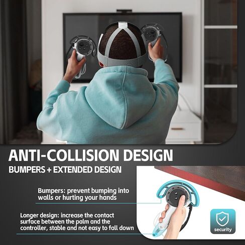 غطاء سيليكون من Ermorgen متوافق مع ملحقات Quest 3 in Kuwait