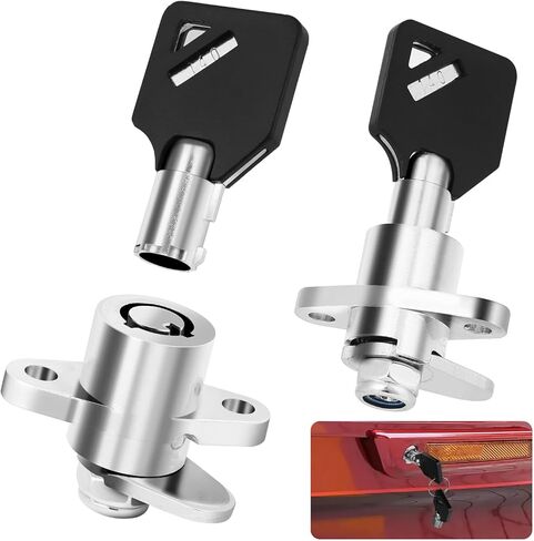 أقفال السرج، مجموعة مفاتيح قفل حقيبة السرج للحقيبة الصلبة المتوافقة مع Harley Davidson Electra Glide، Ultra Classic، Street Glide، Road Glide، Road King 1993-2013 in Kuwait