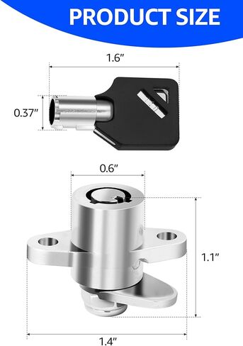 أقفال السرج، مجموعة مفاتيح قفل حقيبة السرج للحقيبة الصلبة المتوافقة مع Harley Davidson Electra Glide، Ultra Classic، Street Glide، Road Glide، Road King 1993-2013 in Kuwait