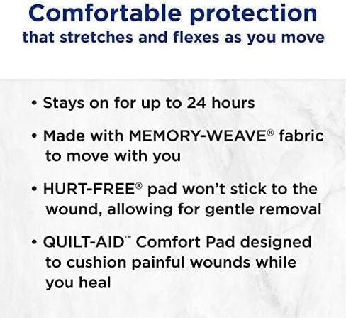 ضمادات قماشية مرنة من Band-AID، كبيرة جدًا، 10 قطع (عبوة من قطعتين) in Kuwait