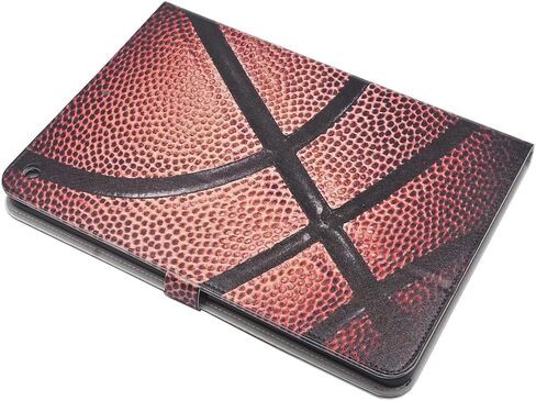 Case for iPad 6th/5th Generation 2018/2017 Model 9.7-Inch, Premium PU Leather Folding Stand Shell Multiple Viewing Angles TPU Protective Cover, Baseball in Kuwait