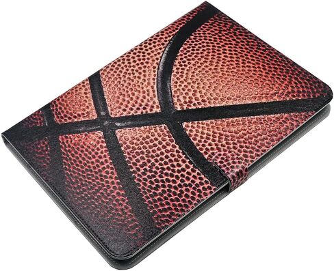 Case for iPad 6th/5th Generation 2018/2017 Model 9.7-Inch, Premium PU Leather Folding Stand Shell Multiple Viewing Angles TPU Protective Cover, Baseball in Kuwait