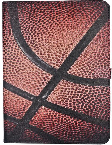 Case for iPad 6th/5th Generation 2018/2017 Model 9.7-Inch, Premium PU Leather Folding Stand Shell Multiple Viewing Angles TPU Protective Cover, Baseball in Kuwait