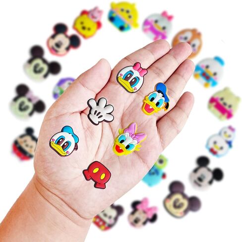 28pc Cartoon anime Shoe Charms Garden Shoes Accessories Teens, boys, girls, men, women Party gifts in Saudi Arabia