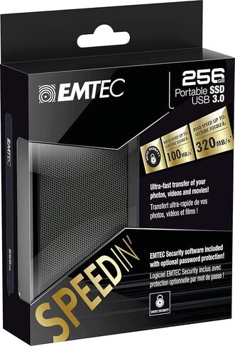 Emtec X600 SPEEDIN Portable SSD 128GB in Saudi Arabia