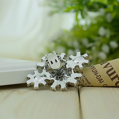 Ruihfas Fashion 2Pcs Korean Fashion Rhinestones Flower Shoe Clips Wedding Party Shoes Buckles Decorations in Saudi Arabia