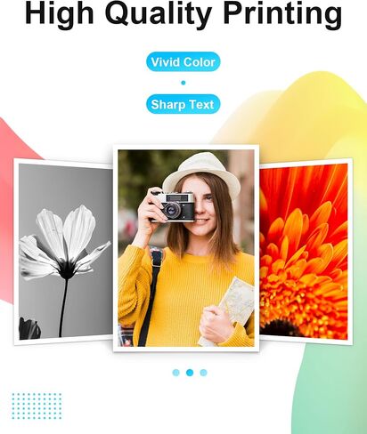 خرطوشة حبر 60XL لحبر HP 60 60XL حزمة كومبو باللون الأسود واللون حبر طابعة عالي الإنتاجية 60 60XL مناسبة لـ PhotoSmart C4780 C4680 C4795 C4640 لـ Deskjet F4480 F4440 F2430 Envy 110 120 111 114 (عبوتان) in Kuwait