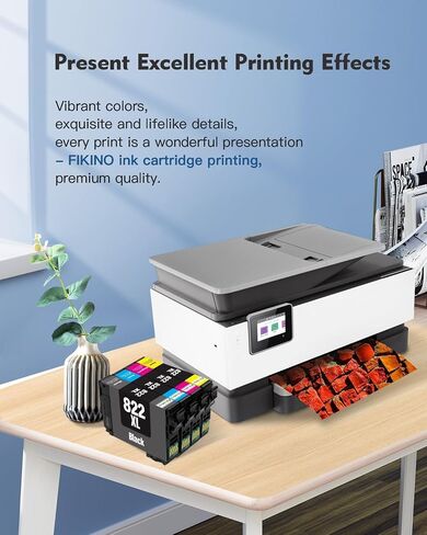 822XL Ink Cartridges Remanufactured for 822 T822 XL Ink Cartridges Replacement for Epson 822 XL T822XL for Epson Workforce Pro WF-3820 WF-4820 WF-4830 WF-4833 WF-4834 Printer (BCMY, 4 Pack) in Saudi Arabia