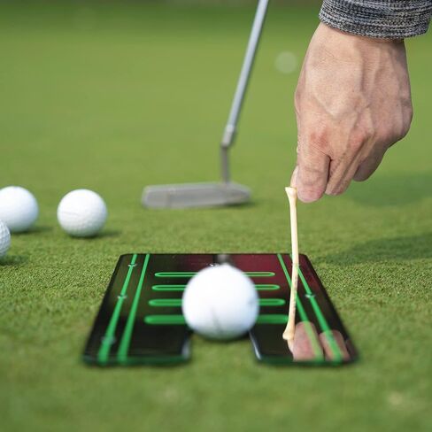 مرآة وضع الجولف، مدرب وضع محمول، أداة مساعدة في وضع الجولف، ملحقات أساسية لوضع اللون الأخضر في الداخل، سجادة وضع الجولف وممارسة اللعب in Kuwait