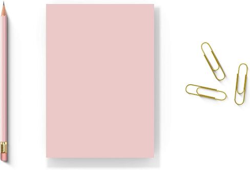 DEBRADALE DESIGNS 3x5 Inch Unlined Blank Memo Pads Bulk Pack - 25 White Note Pads, 100 Sheets Each, Pocket Size, Made in USA, Glued Short Edge Scratch Pads in Saudi Arabia