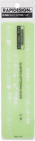 Rapidesign Large Lettering Aid Template, 1 Each (R924) in Saudi Arabia