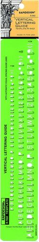 Rapidesign Large Lettering Aid Template, 1 Each (R924) in Saudi Arabia