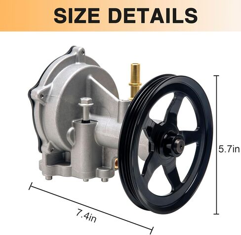 12696313 مضخة فراغ متوافقة مع 2014-2020 تشيفي سيلفرادو جي إم سي تاهو كاديلاك إسكاليد ESV يوكون سوبربان سييرا 1500 استبدال 904-861 12662552 12669488 12654013 12660004 12659655 in Kuwait