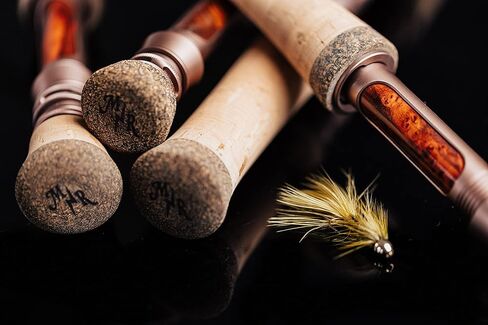 صنارة صيد السمك من Moonshine Rod Co. مع حقيبة حمل وقسم طرف قضيب إضافي، حركة بطيئة ومتوسطة وسريعة، 2-12 واط in Kuwait