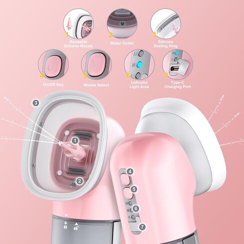 Ear Cleaning with Kryzma, Portable Electrical Ear Wax Removal, USB Rechargeable, Include 6 Pcs Replacement Tips, Suitable for Home, Bathroom and Travel in Saudi Arabia