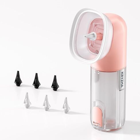 Ear Cleaning with Kryzma, Portable Electrical Ear Wax Removal, USB Rechargeable, Include 6 Pcs Replacement Tips, Suitable for Home, Bathroom and Travel in Saudi Arabia