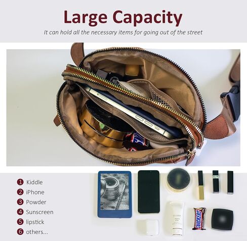 Kathylighting Belt Bag for Women Crossbody, Sling Bags Cross Body Bag Fanny Waist Packs Purses for Men, Adjustable Strap Small Chest Bag Front Sling Bags for Running Hiking Travelling Workout, Black in Saudi Arabia