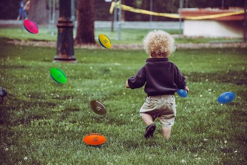 Macro Giant PU Foam Football, Spiral Football, 6 Inch, 5 Inch, Multi Colors, Kid Ball, Training Practice, Playground, Preschool, Parenting Activity in Saudi Arabia