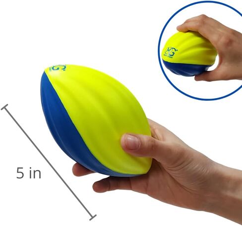 Macro Giant PU Foam Football, Spiral Football, 6 Inch, 5 Inch, Multi Colors, Kid Ball, Training Practice, Playground, Preschool, Parenting Activity in Saudi Arabia