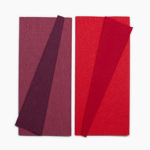 Lia Griffith Double Sided Crepe Paper Folds Roll, 6.7-Square Feet, Blush and Chiffon, Petal and Peach in Saudi Arabia