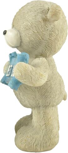 تمثال دب تيدي قابل للتجميع من إيناس - غلاف مثالي للكيك للأب، بطول 9.9 سم in Kuwait