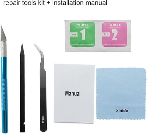 2PCS OEM Original Camera Glass Lens Replacement for Samsung Galaxy Z Flip 3 5G F7110 with Adhesive Preinstalled Includes Repair Toolkit and Installation Manual in Kuwait