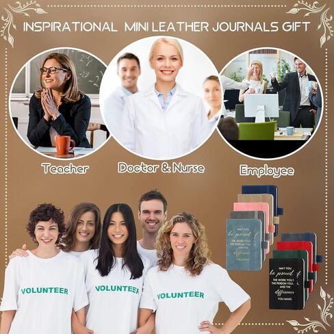 30 Pcs Thanks Gifts Employee Leather Notebooks for Appreciation Gifts Coworker Leaving Gifts A7 Inspirational Notebooks May You Proud of the Work You Do Chritmas Gifts for Team Coworker in Saudi Arabia
