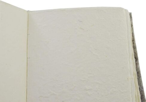 Kathmandu Valley Co. Nepali Yeti Tracker Journal, Writing Notebook with Handmade Lokta Paper, Vintage Office Notebook Made in The Himalayas of Nepal. (5x8 inch, Wool) in Saudi Arabia