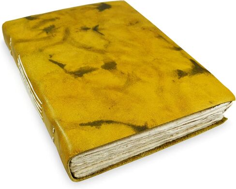 Kathmandu Valley Co. Nepali Yeti Tracker Journal, Writing Notebook with Handmade Lokta Paper, Vintage Office Notebook Made in The Himalayas of Nepal. (5x8 inch, Wool) in Saudi Arabia