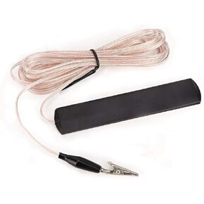 FM Antenna Dipole Antenna, Yctze ANT-108SE Indoor FM Radio Antenna Car Stereo Antenna Sensitivity with 3.2m Pure Copper Double Wire for Home Audio Radio AV Power Amplifier Receiver