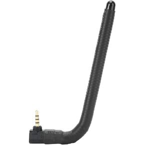 3.5mm Elbow External Antenna for Mini Speaker Radio Flexible Mast FM AM Antenna for Mobile Phone Signal Enhancement