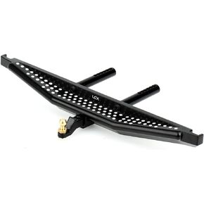 LCX Racing 1/10th RC Crawler Car Alloy Rear Bumper for TRX4 Axial SCX10 II 90046, Upgrades Parts Accessories