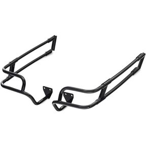 Saddlebag Guard Rails for Harley Touring Electra Street Road Glide Flht Flhrxs Flhx Flhxs Flhxst Fltrx '14-Later (Chrome)
