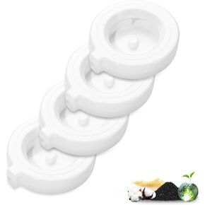 Dog Water Dispenser Filters, Triple Filtration System for 3L/3.6L/4.6L/6L/8L Pet Water Dispenser, Pet Water Fountain Filter Replacement (4 Pcs)