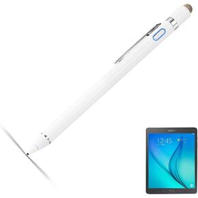 S21 Ultra Pen for Samsung Galaxy S21 Stylus Pencil, EVACH Rechargeable Digital Pencil with 1.5mm Ultra Fine Tip Stylus for Samsung Galaxy S21, White