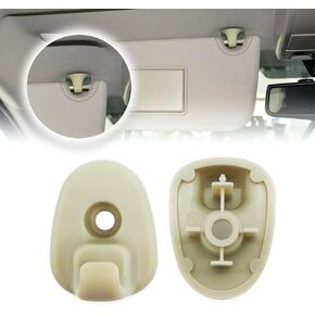 2Pcs Upgraded Car Sun Visor Clip, Car Interior Sunscreen Holder Hook, Automobile Visor Accessories, Compatible With Jeep Liberty 2005-2012 and Dodge Nitro 2008-2012