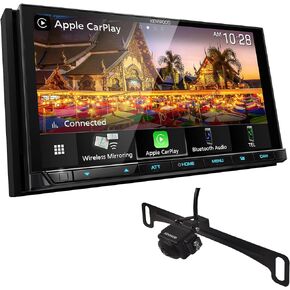 KENWOOD DMX958XR EXCELON Reference 6.8" Full HD Capacitive Touchscreen Car Stereo Receiver | Plus KENWOOD CMOS-740HDLP High Definiation HD Backup Camera