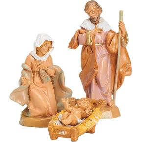 Fontanini by Roman Classic Holy Family Nativity Set, 3-Piece, 5-Inch Each