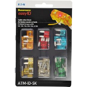 Bussmann ATM-ID-SK easyID Fuse Assortment Kit - 36 Piece