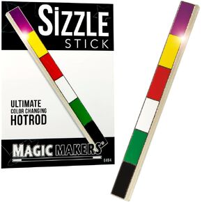 Magic Makers Sizzle Stick Trick - Hotrod Illusion Made in Metal