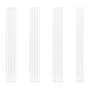 12 Inch Clear Acrylic Dowel Rods Diameter 1/8 Inch, Acrylic Round Rods Plastic Sticks Acrylic Dowel Rods, Acrylic Cylinder for Curtain Pulls, Cake Toppers, Candy, Wedding, DIY Crafts(15Pcs)